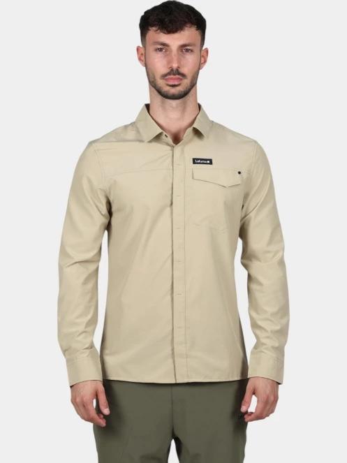 camasa cu maneci lungi pt. barbati Lafuma Skim Plain Shirt Ls M nisip 2