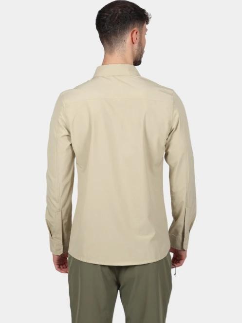 camasa cu maneci lungi pt. barbati Lafuma Skim Plain Shirt Ls M nisip 4