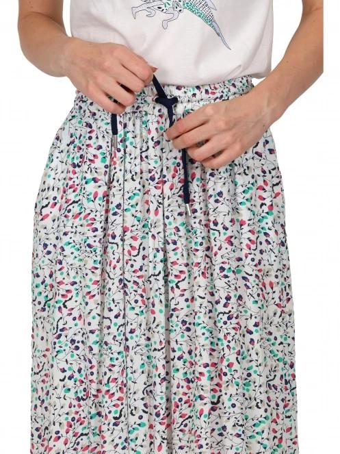 fusta midi pt. femei TBS Lizzajup alb 5