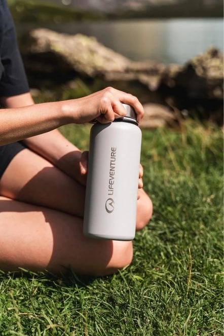 bidon Lifemarque 1 Litre Flask gri 4