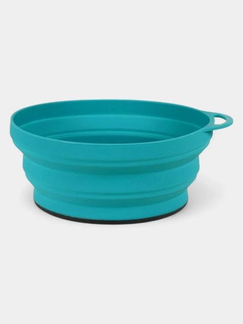 farfurie pliabila Lifemarque Silicone Ellipse Flexi-Bowl albastru 2