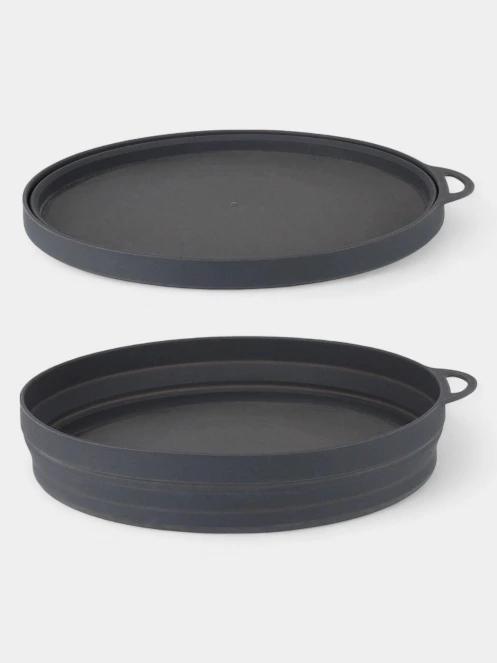 farfurie pliabila Lifemarque Silicone Ellipse Flexi-Plate gri 4