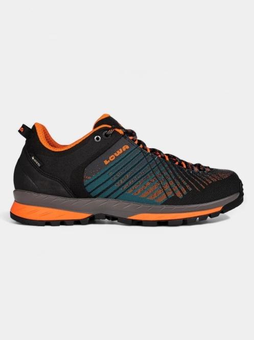pantofi de drumetie impermeabili pt. barbati Lowa Carezza GTX Lo negru 2