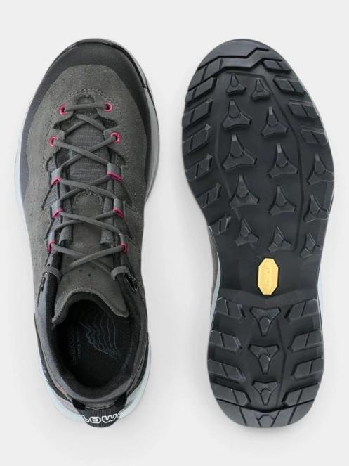 pantofi de drumetie impermeabili pt. femei Lowa Lowa Explorer LO Ws gri 8