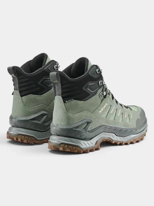bocanci de drumetie impermeabili pt. barbati Lowa Innovo GTX MID verde 4