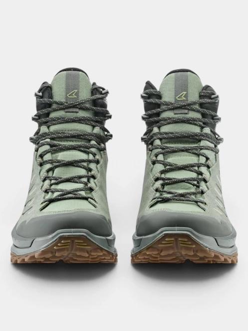 bocanci de drumetie impermeabili pt. barbati Lowa Innovo GTX MID verde 5