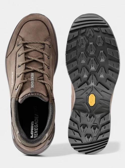 pantofi de drumetie impermeabili pt. barbati Lowa Renegade GTX Lo maro 7