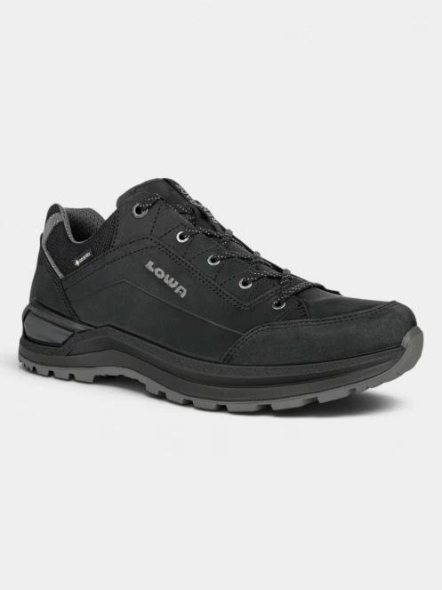 pantofi de drumetie impermeabili pt. barbati Lowa Renegade GTX LO negru 2