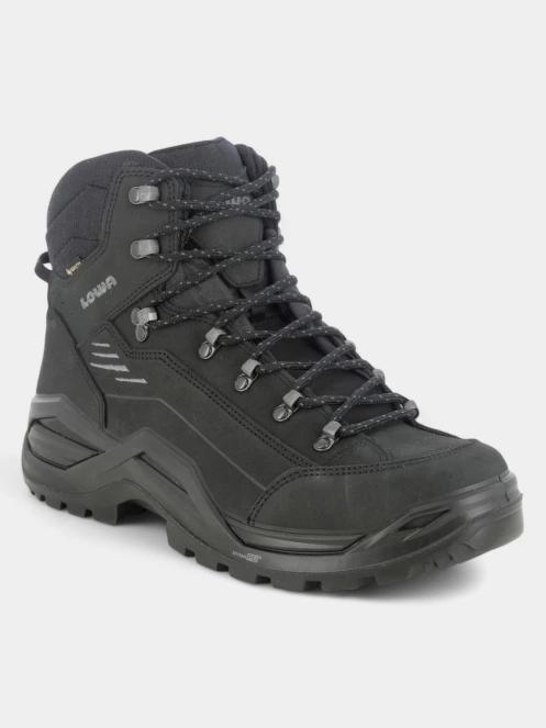 bocanci de drumetie impermeabili pt. barbati Lowa Renegade GTX Mid negru 2