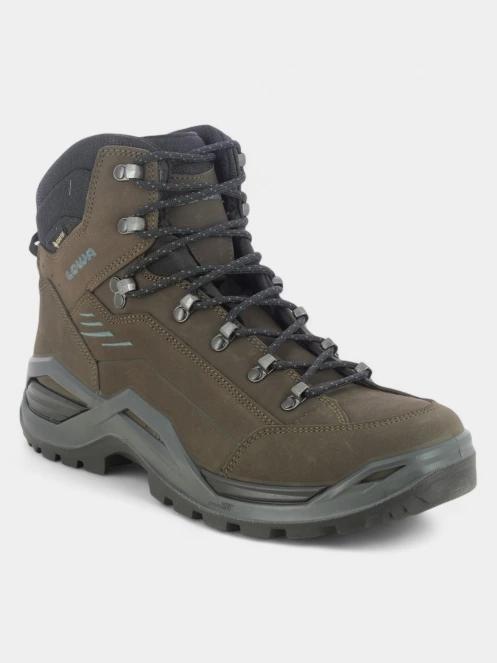 bocanci de drumetie impermeabili pt. barbati Lowa Renegade GTX Mid maro 2