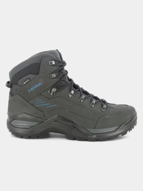 bocanci de drumetie impermeabili pt. barbati Lowa Renegade GTX Mid gri 3