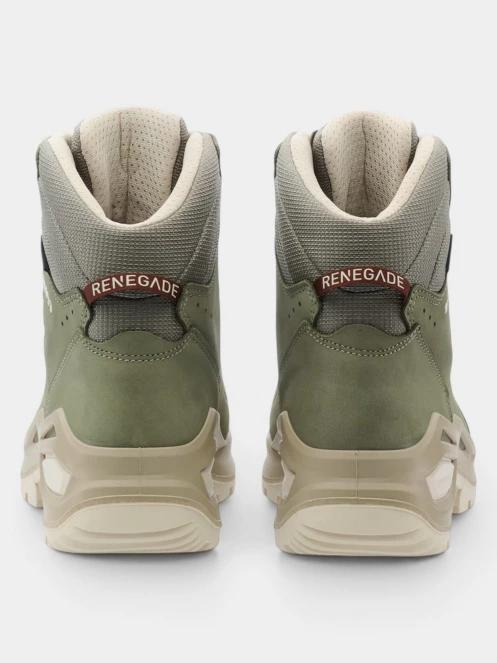 bocanci de drumetie impermeabili pt. femei Lowa Renegade Evo GTX Mid Ws verde 7
