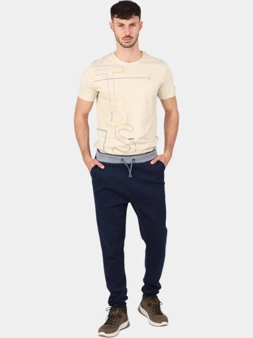 pantaloni de trening pt. barbati TBS Loannjog albastru inchis 5