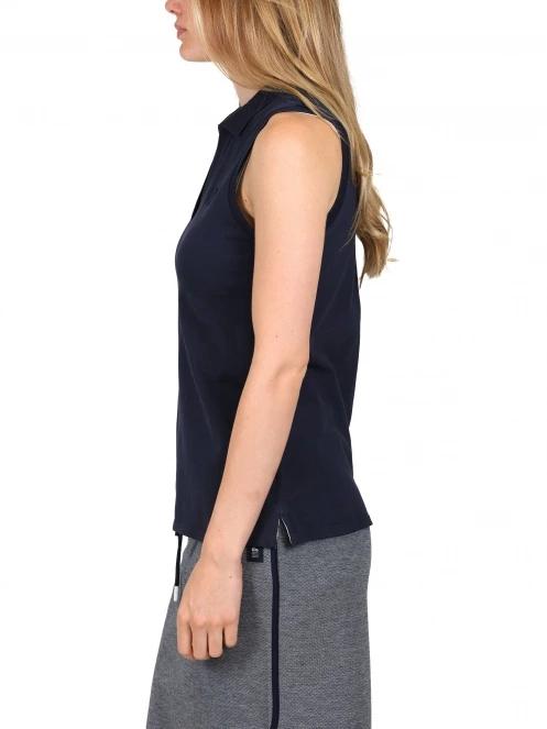 tricou fara maneci pt. femei TBS Loretsan albastru inchis 3