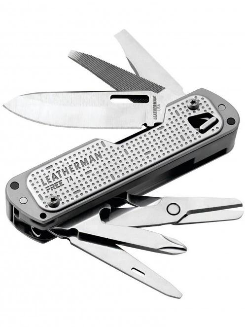 unealta multifunctionala Leatherman FREE T4 multiszerszám, gri 5