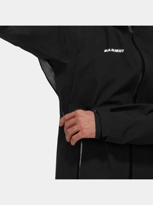 jacheta de drumetie impermeabila pt. barbati Mammut Linard Guide HS Hooded Jacket negru 7