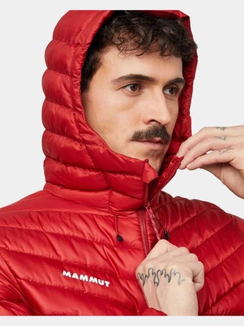 geaca de drumetie pt. barbati Mammut Albula IN Hooded Jacket rosu 7