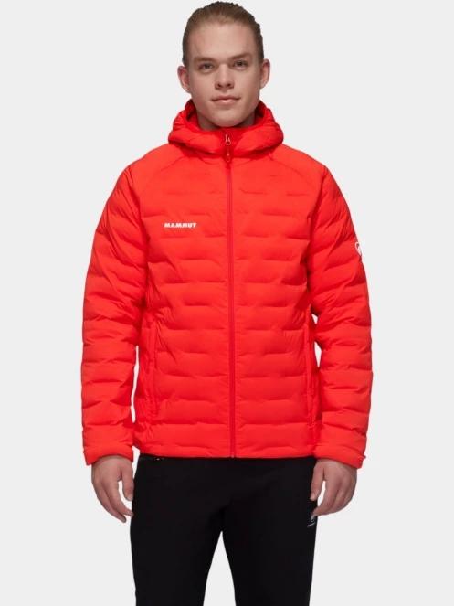 geaca de drumetie pt. barbati Mammut Sender IN Hooded Jacket rosu 2