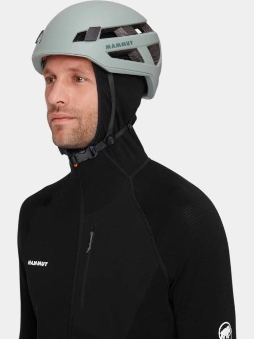 pulover polar pt. barbati Mammut Aenergy Light ML Hooded Jacket negru 5