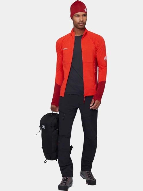 pulover polar pt. barbati Mammut Taiss ML Jacket rosu 5