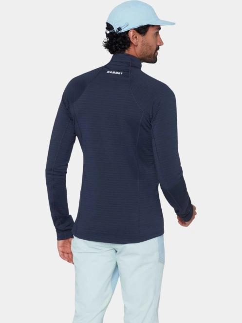 pulover polar pt. barbati Mammut Taiss ML Jacket albastru inchis 4
