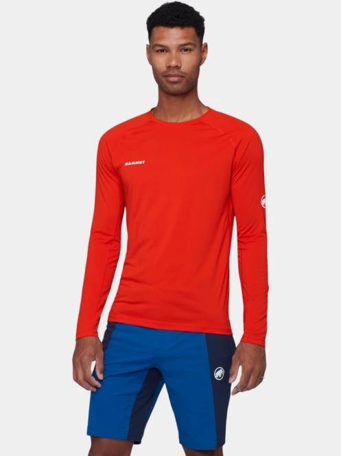 top lenjerie de corp pt. barbati Mammut Ducan FL Longsleeve rosu 2
