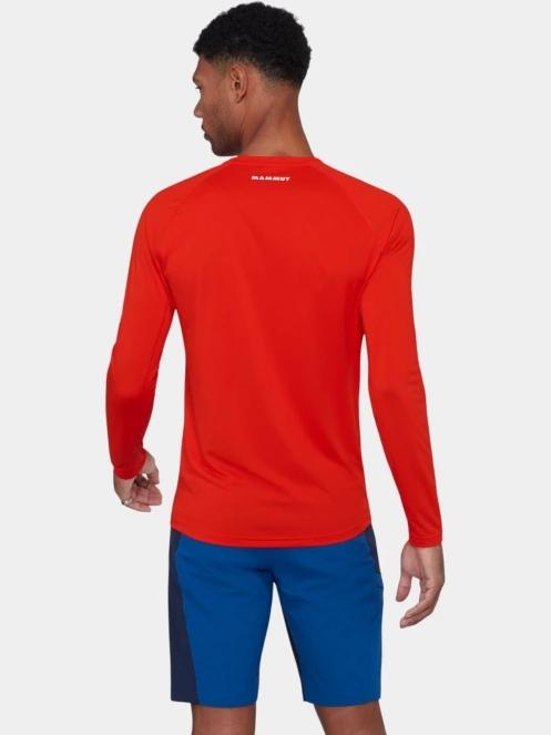 top lenjerie de corp pt. barbati Mammut Ducan FL Longsleeve rosu 4