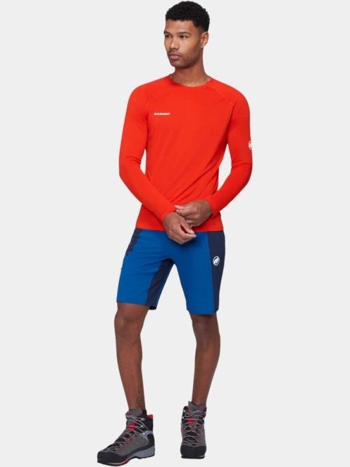 top lenjerie de corp pt. barbati Mammut Ducan FL Longsleeve rosu 5