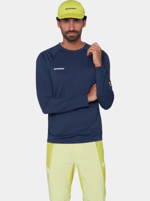 top lenjerie de corp pt. barbati Mammut Ducan FL Longsleeve albastru inchis 2
