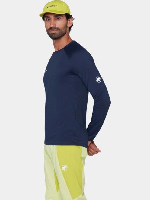 top lenjerie de corp pt. barbati Mammut Ducan FL Longsleeve albastru inchis 3