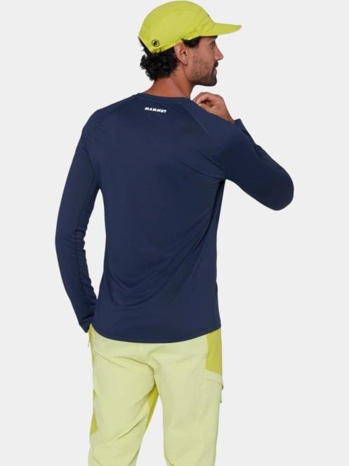 top lenjerie de corp pt. barbati Mammut Ducan FL Longsleeve albastru inchis 4