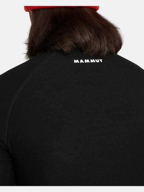 tricou cu maneci lungi, pentru sport pt. barbati Mammut Tree Wool Thermal FL Half Zip Longsleeve negru 5