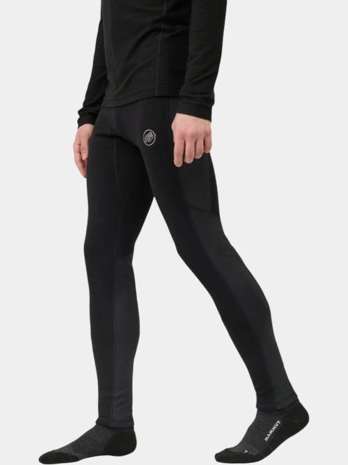 pantaloni de corp pt. barbati Mammut Aconcagua ML Long Tights negru 2
