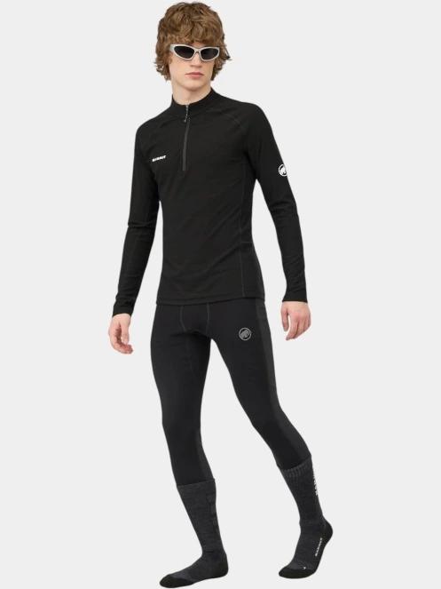 pantaloni de corp pt. barbati Mammut Aconcagua ML Long Tights negru 4