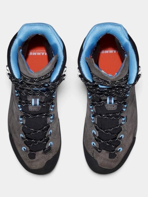 bocanci de drumetie impermeabili pt. femei Mammut Kento Tour High GTX maro 4