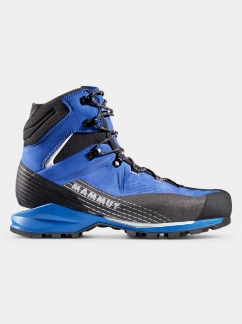 bocanci de drumetie impermeabili pt. barbati Mammut Kento Guide II High GTX albastru 2