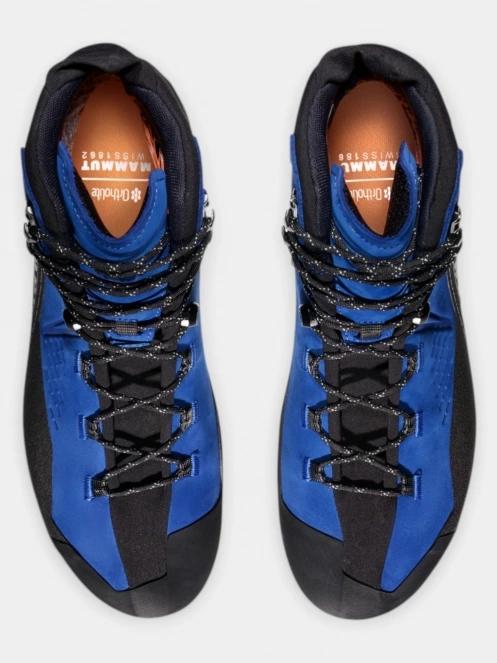 bocanci de drumetie impermeabili pt. barbati Mammut Kento Guide II High GTX albastru 6