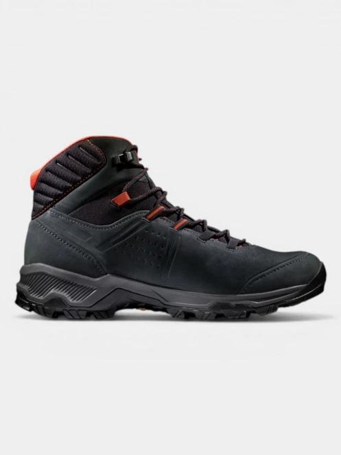 bocanci de drumetie impermeabili pt. barbati Mammut Mercury IV Mid GTX negru 2