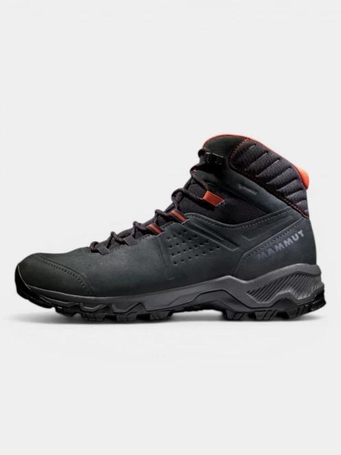 bocanci de drumetie impermeabili pt. barbati Mammut Mercury IV Mid GTX negru 3