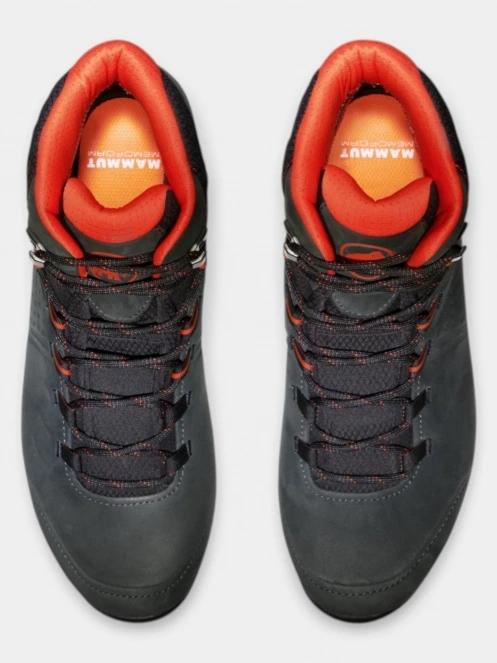 bocanci de drumetie impermeabili pt. barbati Mammut Mercury IV Mid GTX negru 5