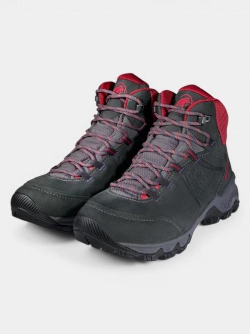 bocanci de drumetie impermeabili pt. femei Mammut Nova IV Mid GTX gri 4