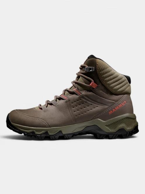 bocanci de drumetie impermeabili pt. femei Mammut Nova IV Mid GTX maro 2