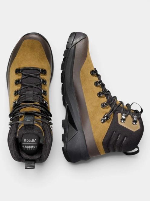 bocanci de drumetie impermeabili pt. femei Mammut Ducan III High LTH GTX oliv 5