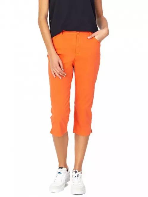 pantaloni trei sferturi pt. femei TBS Majacor portocaliu 2