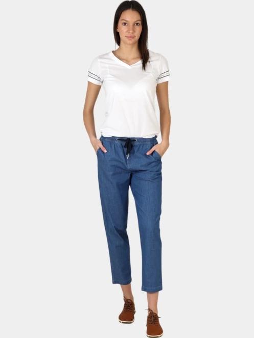 pantaloni lungi pt. femei TBS Mandyjog albastru 6