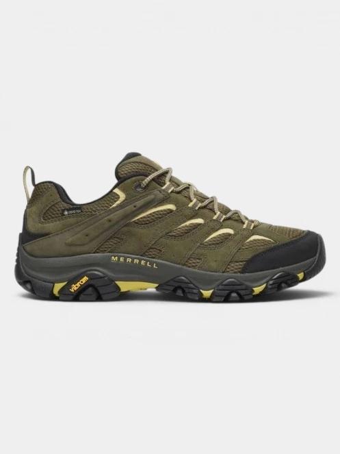 pantofi de drumetie impermeabili pt. barbati Merrell MOAB 3 GTX oliv 2