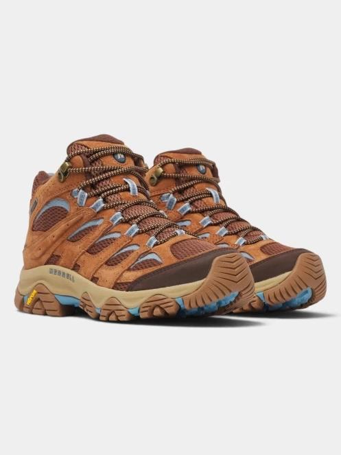 bocanci de drumetie impermeabili pt. femei Merrell MOAB 3 MID GTX maro 4