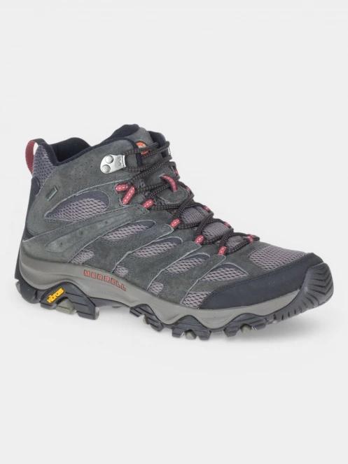 bocanci de drumetie pt. barbati Merrell Moab 3 Mid GTX gri 2