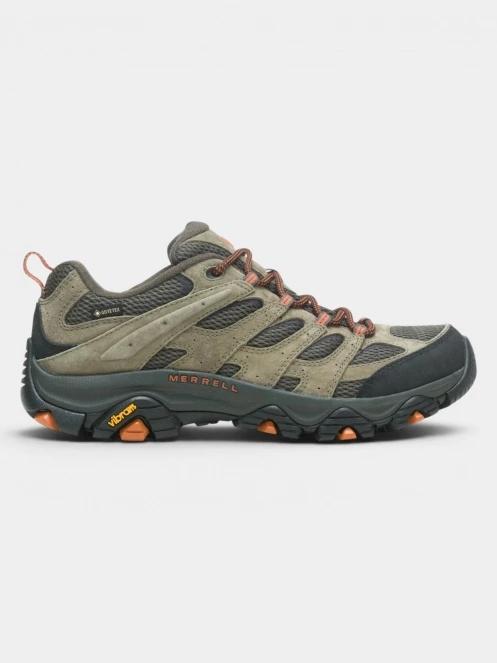 pantofi de drumetie impermeabili pt. barbati Merrell MOAB 3 GTX oliv 3