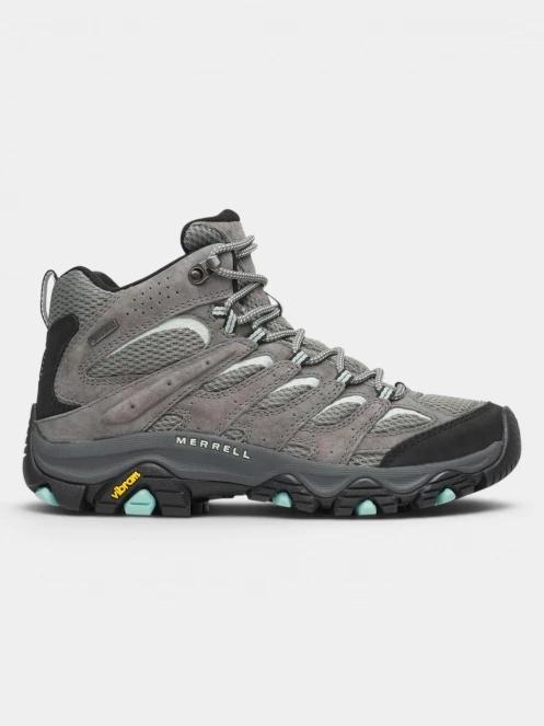 bocanci de drumetie impermeabili pt. femei Merrell MOAB 3 MID GTX gri 2